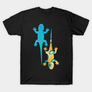 Sonoran collared lizards in desert T-Shirt